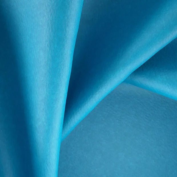 Photo of the fabric Bonanza Mediterranean swatch by Zepel. Use for Upholstery. Style of Leather And Vinyl, Plain
