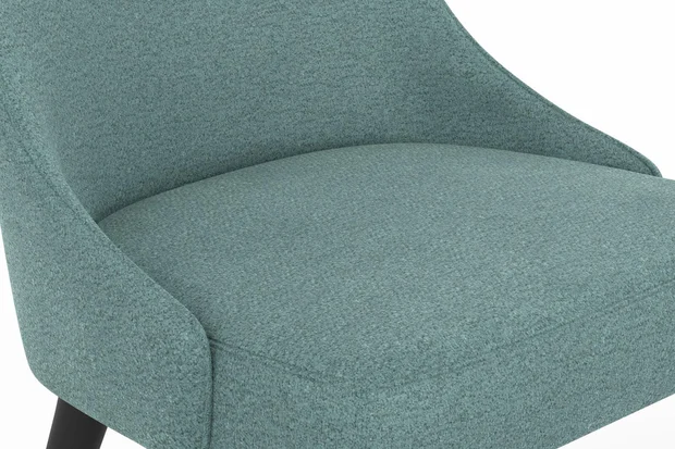 Photo of the fabric Ambiant Bayou swatch by James Dunlop FibreGuard. Use for Upholstery, Accessory, Top of Bed. Style of Plain, Texture