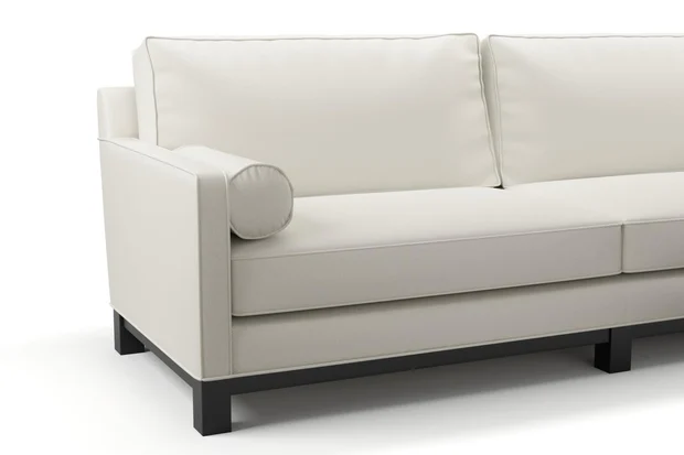 Photo of the fabric Noosa Shell swatch by James Dunlop. Use for Upholstery, Accessory. Style of Plain, Texture