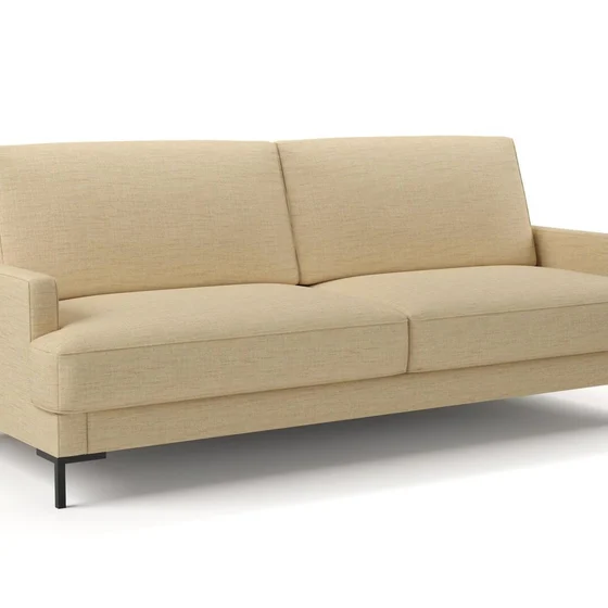 Photo of the fabric Ficus White Gold swatch by Mokum. Use for Upholstery, Accessory. Style of Plain, Texture