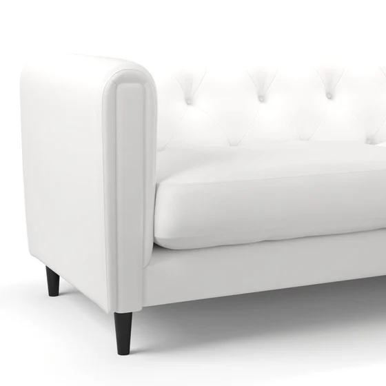 Photo of the fabric Classique Ivory swatch by James Dunlop. Use for Upholstery, Accessory. Style of Plain