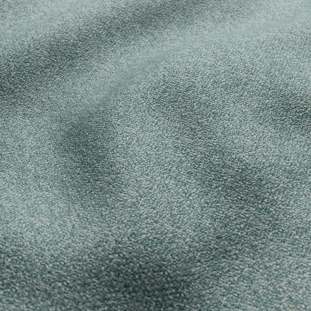 Photo of the fabric Staunch Sage swatch by James Dunlop FibreGuard. Use for Upholstery, Accessory, Top of Bed. Style of Plain, Texture