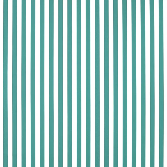 Photo of the fabric Sicily Outdoor F1673 5 swatch by Clarke & Clarke. Use for Upholstery, Accessory. Style of Stripe, Taffeta