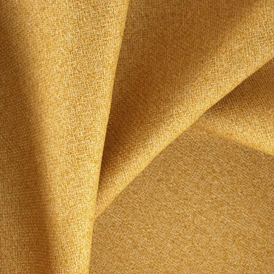 Photo of the fabric Ampersand Amber swatch by Zepel. Use for Upholstery, Accessory, Top of Bed. Style of Plain, Texture