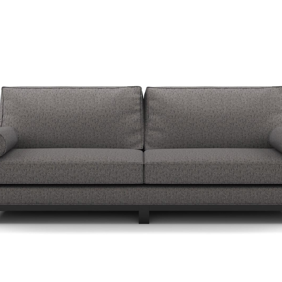 Photo of the fabric Omni Platinium swatch by James Dunlop FibreGuard. Use for Upholstery, Accessory, Top of Bed. Style of Plain, Texture