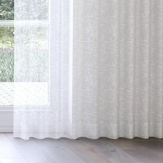 Photo of the fabric Beech Duckegg swatch by James Dunlop. Use for Sheer Curtains. Style of Plain, Sheer