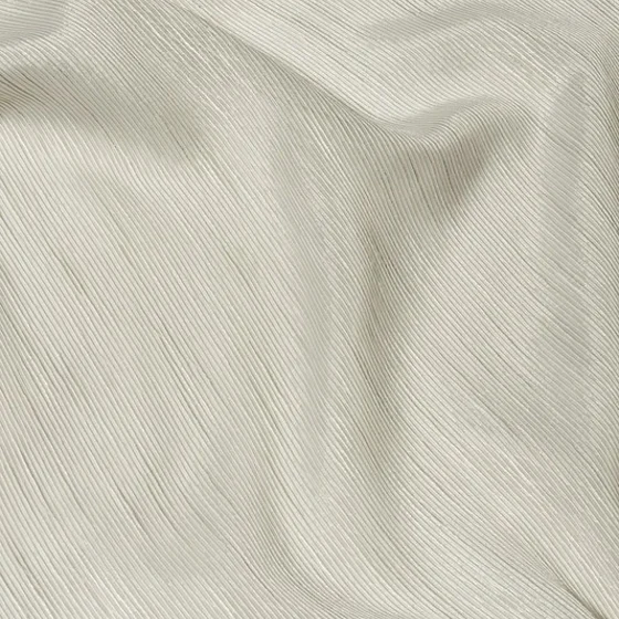 Photo of the fabric Tranquility Alabaster swatch by Mokum. Use for Sheer Curtains. Style of Plain, Sheer