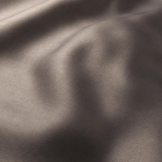 Photo of the fabric Dallas Truffle swatch by Zepel. Use for Upholstery. Style of Leather And Vinyl, Plain