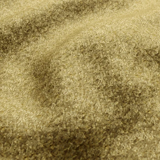 Photo of the fabric Cozy Moss swatch by Zepel FibreGuard. Use for Upholstery, Accessory, Top of Bed. Style of Chenille, Plain