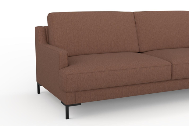 Photo of the fabric Pandanus Musk swatch by Mokum. Use for Upholstery. Style of Plain, Taffeta