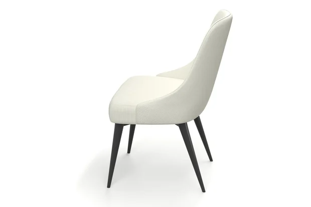 Photo of the fabric Upstage Almond swatch by James Dunlop FibreGuard. Use for Upholstery, Accessory. Style of Plain, Texture