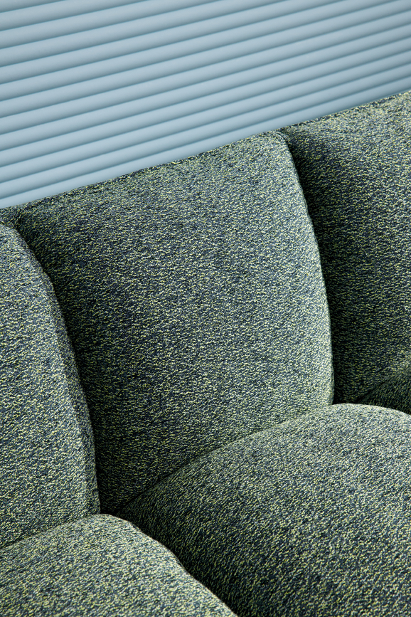 Photo of the fabric Spiral FR Kb5287 03 in situ by Kirkby Design. Use for Curtains, Upholstery, Accessory. Style of Plain