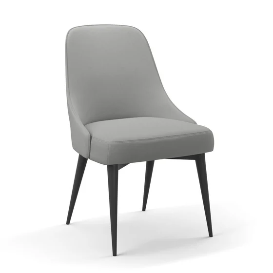 Photo of the fabric Supervio Sterling swatch by James Dunlop FibreGuard. Use for Upholstery, Accessory, Top of Bed. Style of Plain, Velvet