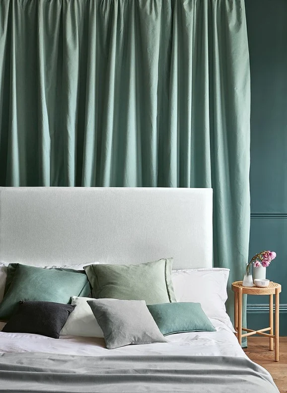 Photo of the fabric Sofia V3394 34 in situ by Villa Nova. Use for Curtains, Upholstery, Accessory. Style of Plain