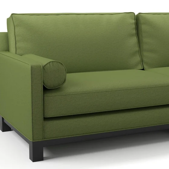Photo of the fabric Upstage Hedge swatch by James Dunlop FibreGuard. Use for Upholstery, Accessory. Style of Plain, Texture