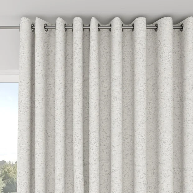 Photo of the fabric Azulejo Driftwood swatch by Mokum. Use for Curtains, Accessory. Style of Traditional