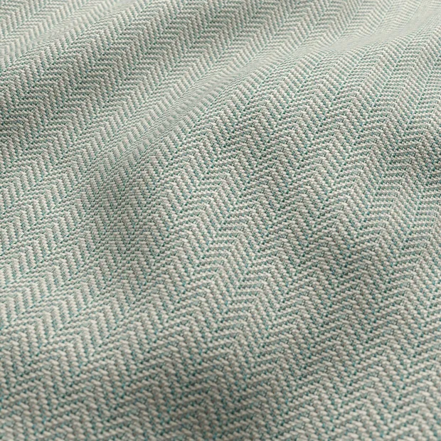Photo of the fabric Kaomoji Baltic swatch by Zepel FibreGuard. Use for Curtains, Upholstery, Accessory, Top of Bed. Style of Texture, Traditional