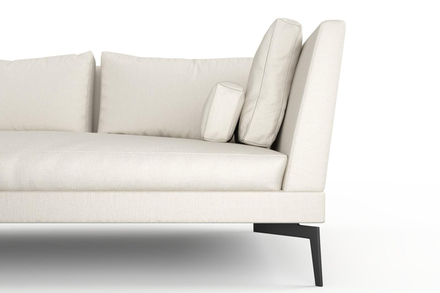 Photo of the fabric Pandanus Seasalt swatch by Mokum. Use for Upholstery. Style of Plain, Taffeta