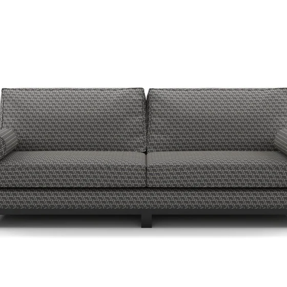 Photo of the fabric Leverett Alexander swatch by James Dunlop. Use for Upholstery, Accessory. Style of Chenille, Geometric