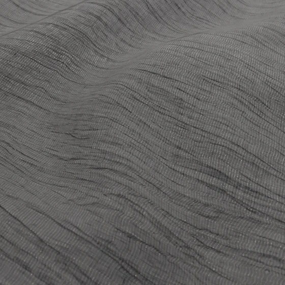 Photo of the fabric Sonata Carbon swatch by James Dunlop. Use for Curtains. Style of Plain, Texture