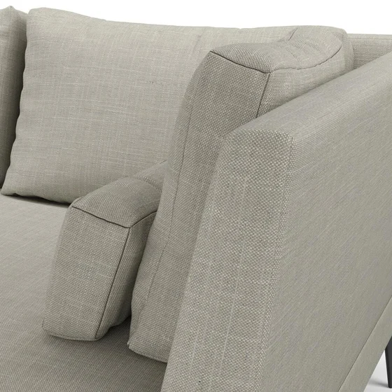 Photo of the fabric Ficus Dove Grey swatch by Mokum. Use for Upholstery, Accessory. Style of Plain, Texture