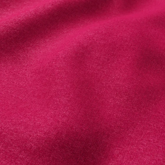 Photo of the fabric Amigo Magenta swatch by Zepel. Use for Curtains, Upholstery, Accessory, Top of Bed. Style of Chenille, Plain