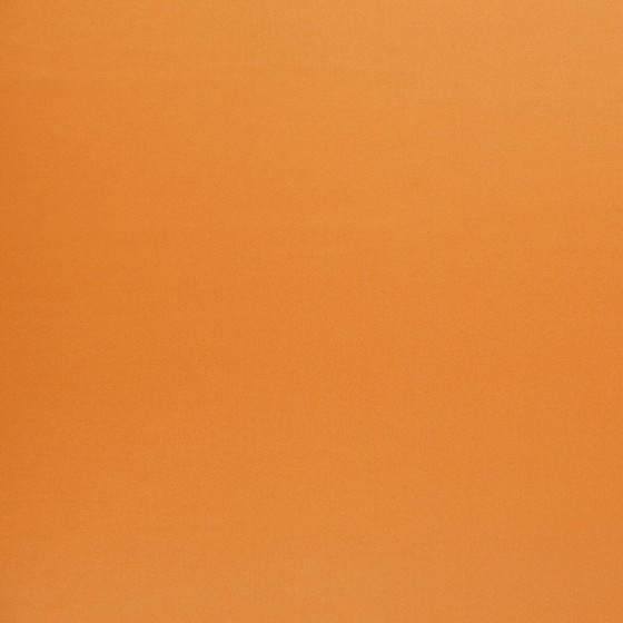 Photo of the fabric Sateen 300 Persimmon swatch by Zepel. Use for Curtains, Upholstery, Accessory, Top of Bed. Style of Plain, Taffeta