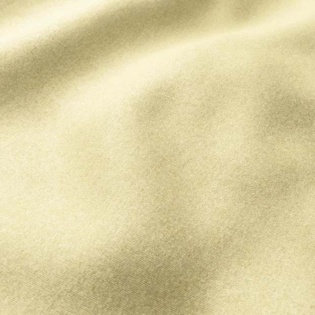 Photo of the fabric Gelid Raffia swatch by Zepel. Use for Curtains, Upholstery, Accessory, Top of Bed. Style of Plain, Velvet
