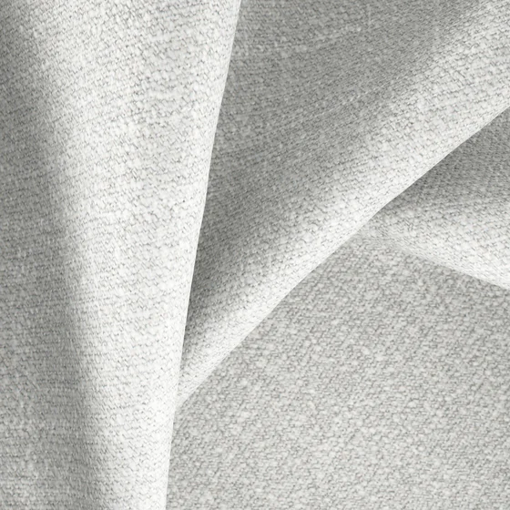 Photo of the fabric Loft Fog swatch by Zepel. Use for Upholstery, Accessory, Top of Bed. Style of Plain, Taffeta