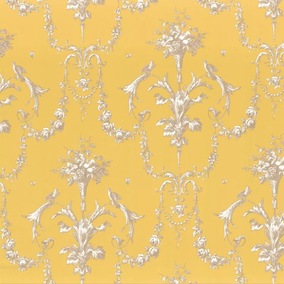 Photo of the fabric Corne Dabondance Wallpaper 8792 8792 25 24 swatch by Casadeco. Use for Wall Covering