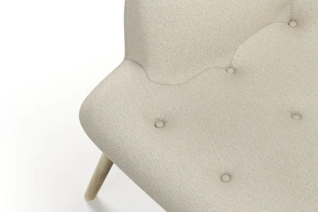 Photo of the fabric Raptor Wool swatch by James Dunlop FibreGuard. Use for Upholstery, Accessory, Top of Bed. Style of Plain, Texture