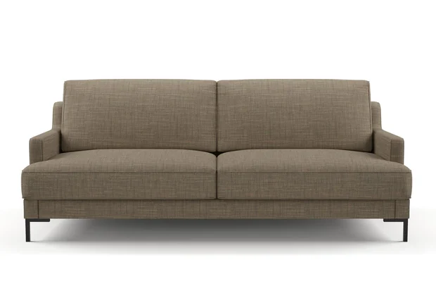 Photo of the fabric Ficus Smoky Quartz swatch by Mokum. Use for Upholstery, Accessory. Style of Plain, Texture