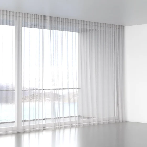 Photo of the fabric Seaview Shell swatch by James Dunlop. Use for Sheer Curtains. Style of Plain, Sheer