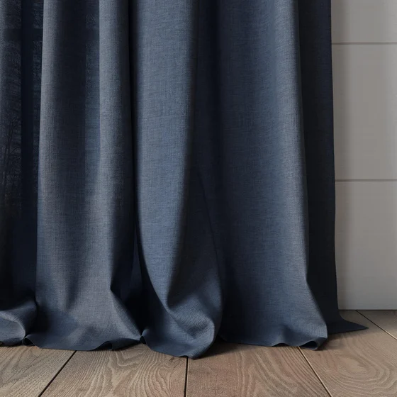 Photo of the fabric Envoy 2 Coast 320cm swatch by James Dunlop Essentials. Use for Curtains, Accessory, Top of Bed. Style of Plain, Texture