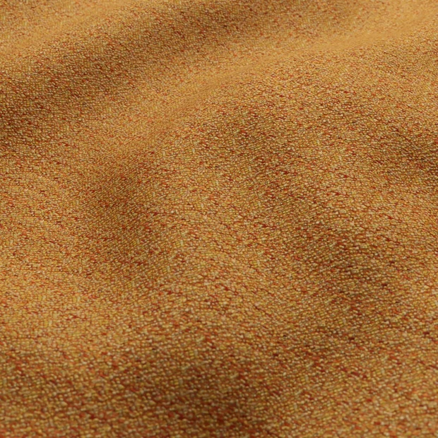 Photo of the fabric Mingle Mangle Terra swatch by Zepel FibreGuard. Use for Upholstery, Accessory, Top of Bed. Style of Plain, Texture