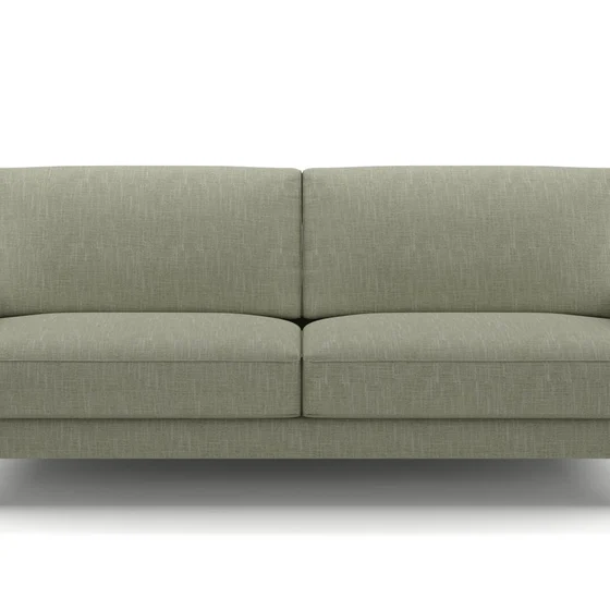 Photo of the fabric Sahel Kale swatch by Mokum. Use for Upholstery, Accessory. Style of Plain, Texture