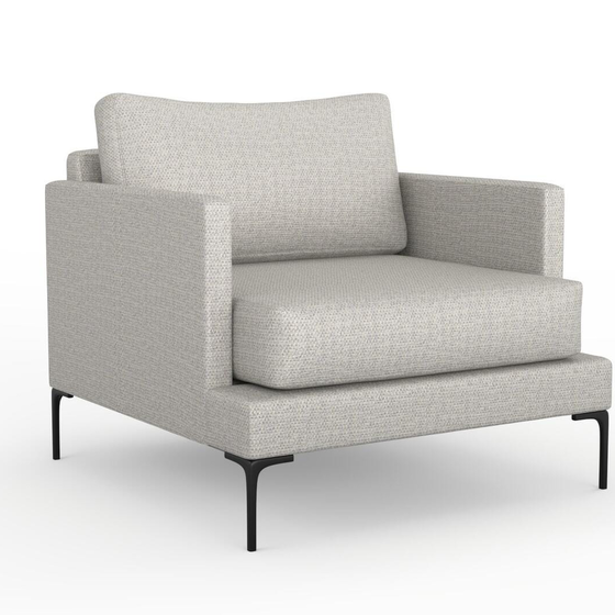 Photo of the fabric Strata Silver swatch by Mokum. Use for Upholstery, Accessory. Style of Plain, Texture