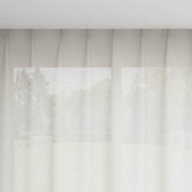 Photo of the fabric Revel Feather swatch by Mokum. Use for Curtains. Style of Plain, Texture