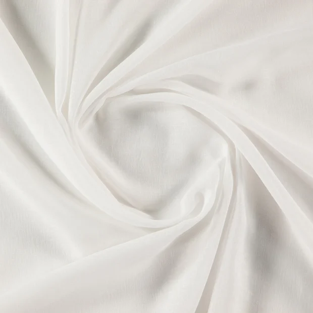 Photo of the fabric Rustica Crystal swatch by Zepel. Use for Sheer Curtains. Style of Plain, Sheer