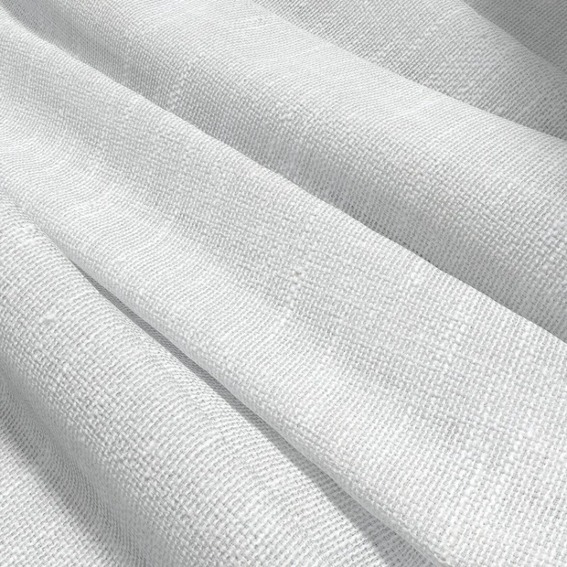 Photo of the fabric Homespun Whitewash swatch by James Dunlop. Use for Sheer Curtains. Style of Plain, Sheer