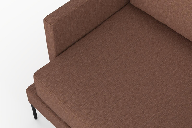Photo of the fabric Pandanus Musk swatch by Mokum. Use for Upholstery. Style of Plain, Taffeta