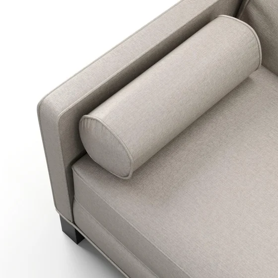 Photo of the fabric Poker Dove swatch by James Dunlop FibreGuard. Use for Upholstery, Accessory, Top of Bed. Style of Chenille, Plain