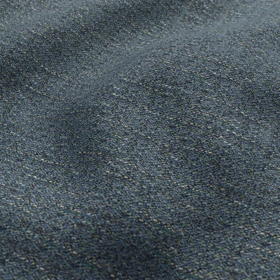 Photo of the fabric Mingle Mangle River swatch by Zepel FibreGuard. Use for Upholstery, Accessory, Top of Bed. Style of Plain, Texture