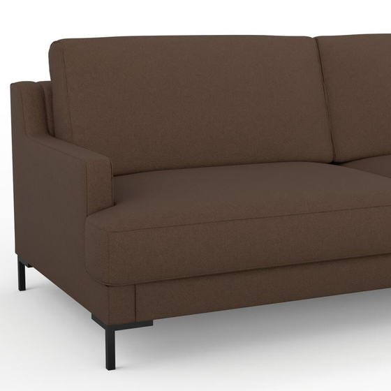 Photo of the fabric Epitome Bronze swatch by Mokum. Use for Upholstery, Accessory. Style of Plain, Taffeta