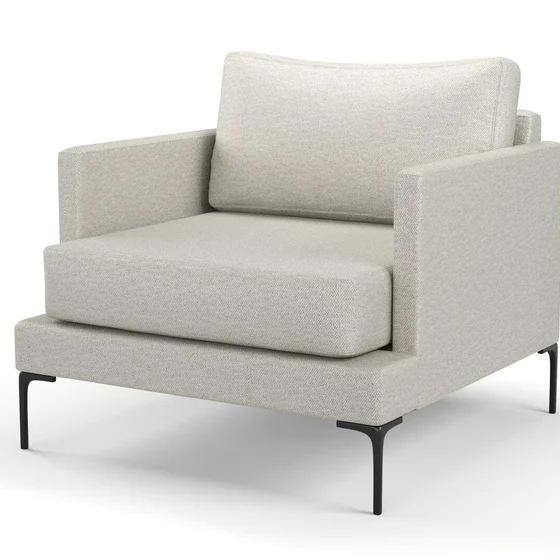 Photo of the fabric Palermo Stone swatch by Mokum. Use for Upholstery, Accessory. Style of Plain, Texture