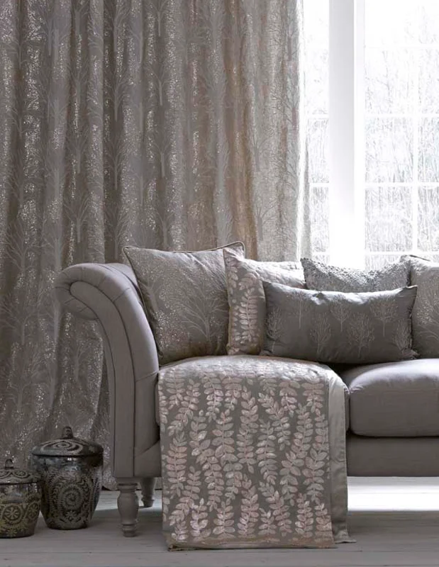 Photo of the fabric Amble V3431 02 in situ by Villa Nova. Use for Curtains, Upholstery Light Duty, Accessory. Style of Abstract, Print