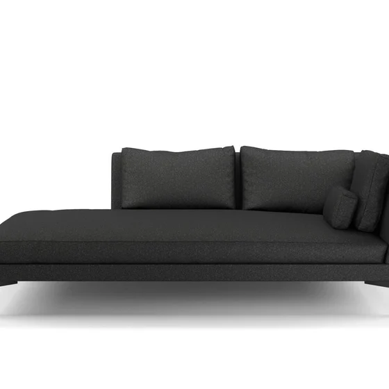 Photo of the fabric Palermo Onyx swatch by Mokum. Use for Upholstery, Accessory. Style of Plain, Texture