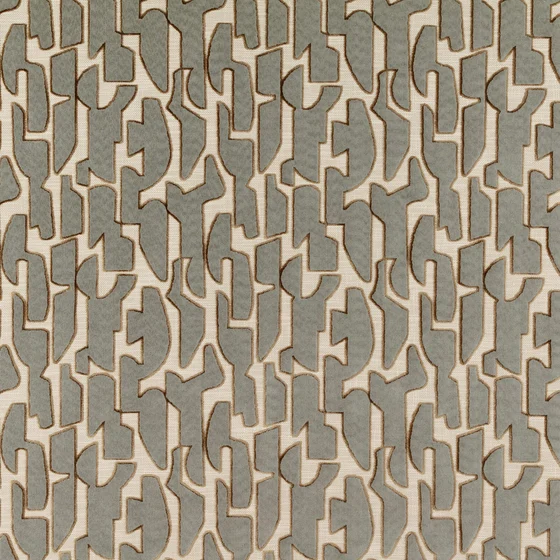 Photo of the fabric Serac V3622 03 swatch by Villa Nova. Use for Upholstery, Accessory. Style of Geometric, Jacquard