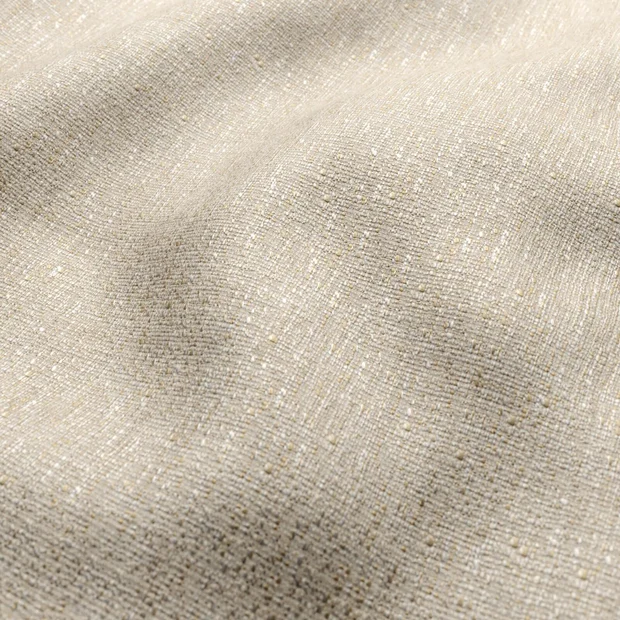 Photo of the fabric Octavia Dune swatch by Zepel FibreGuard. Use for Upholstery, Accessory, Top of Bed. Style of Plain, Texture