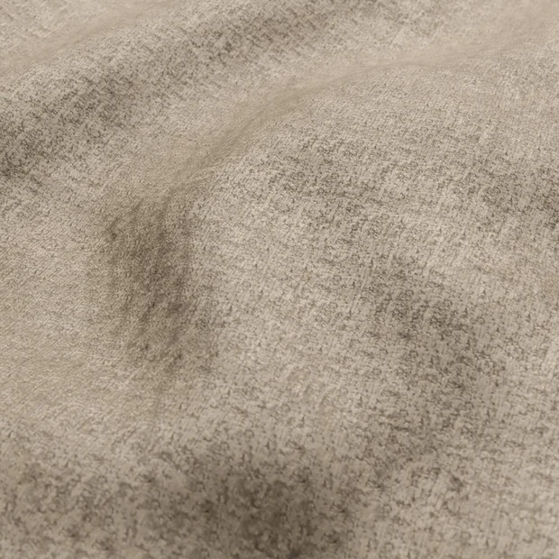 Photo of the fabric Hug Fossil swatch by Zepel. Use for Curtains, Upholstery, Accessory, Top of Bed. Style of Chenille, Plain
